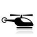 BY HELICOPTER