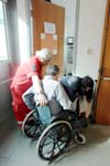 Wheelchairs available at the First Aid post near at the south entrance